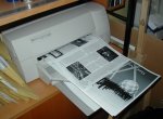 Printing a proof copy.